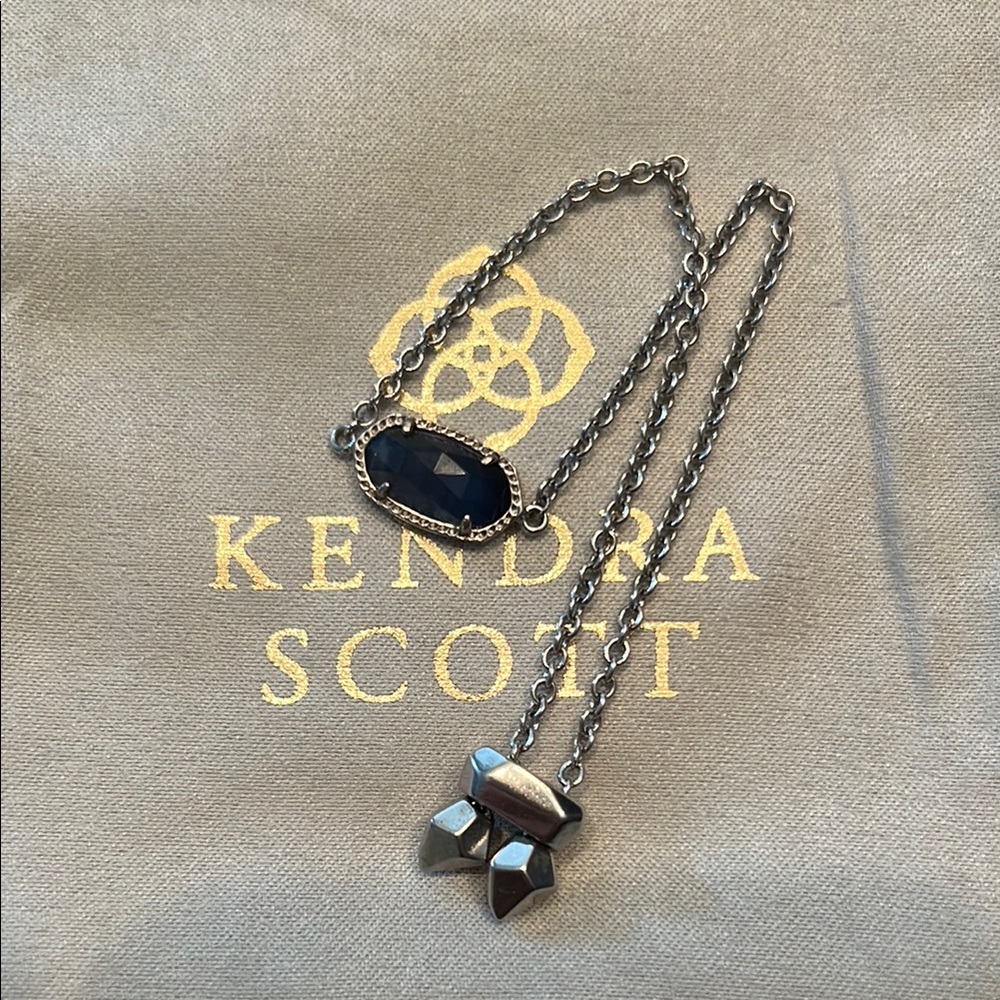 Kendra Scott Elaina Silver Adjustable Chain Bracelet